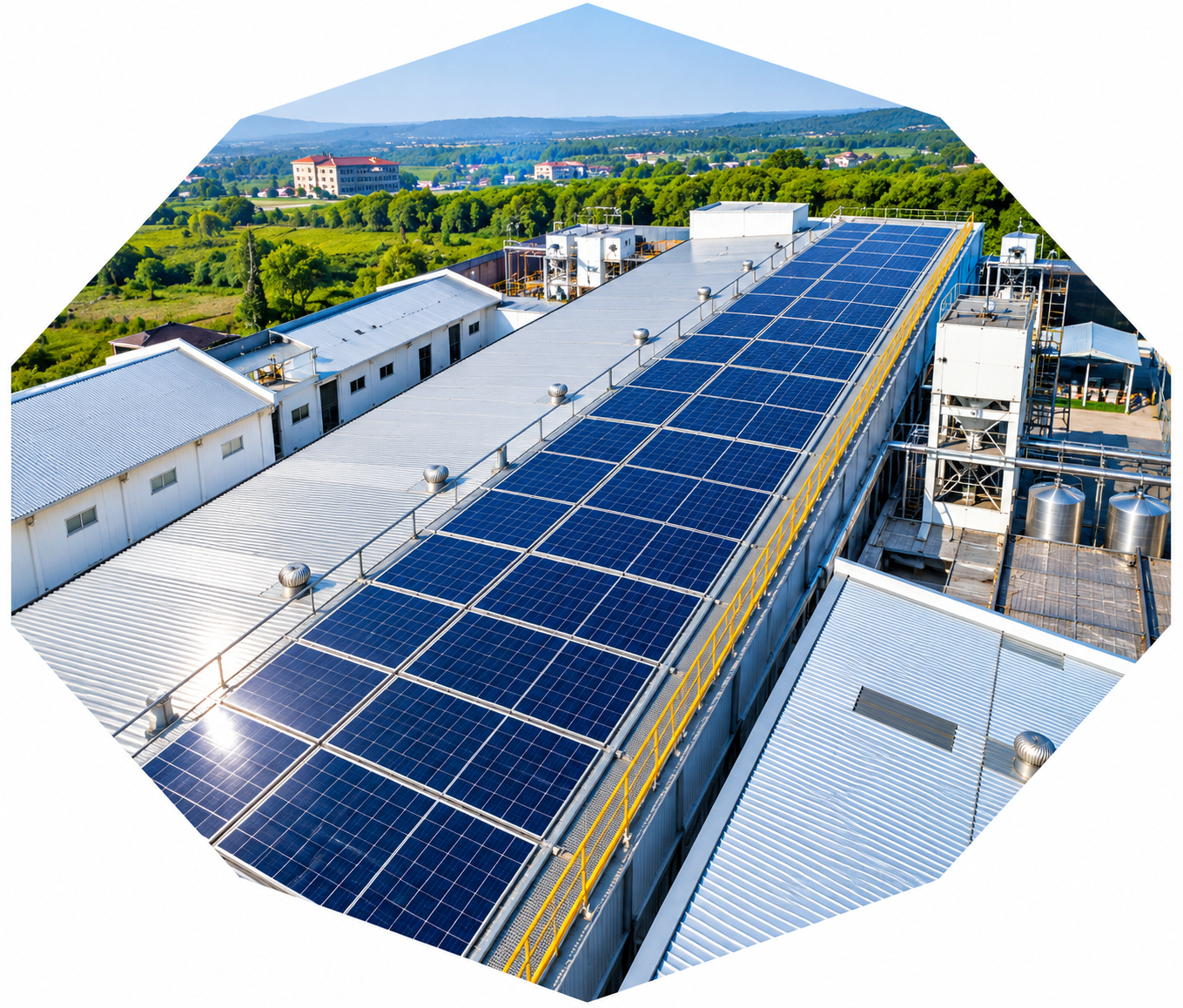 Solar Air Dryer Industrial Rooftop System